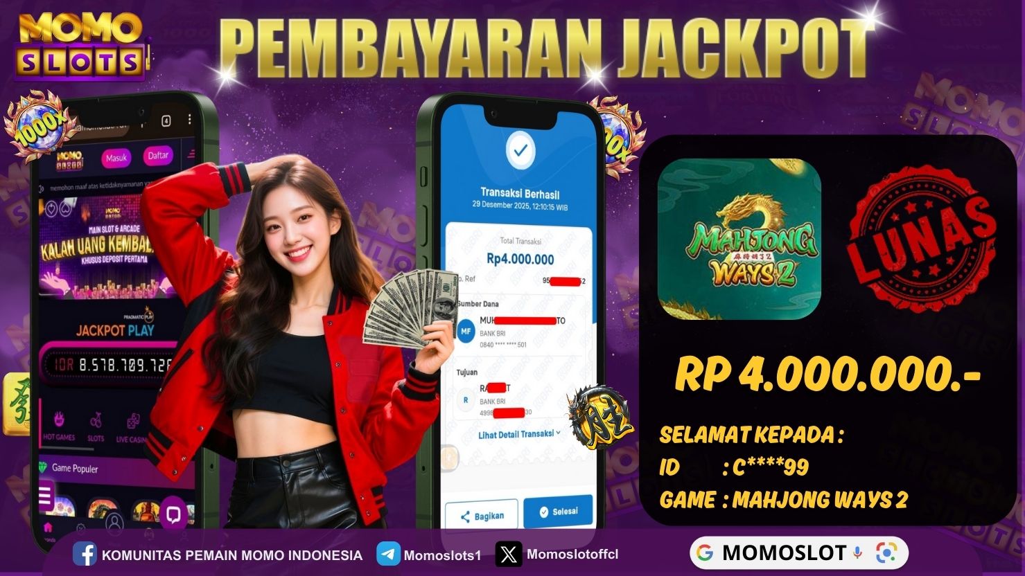 MOMOSLOTS JACKPOT SLOT MAHJONG WAYS 2